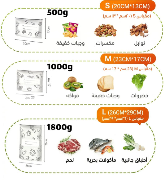 Food storage bags